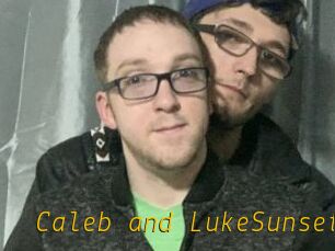 Caleb_and_LukeSunset